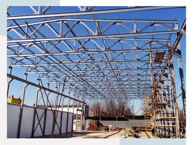 Строительство цехов в Красноярск от 610 руб. под ключ