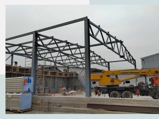 Строительство цехов в Красноярске