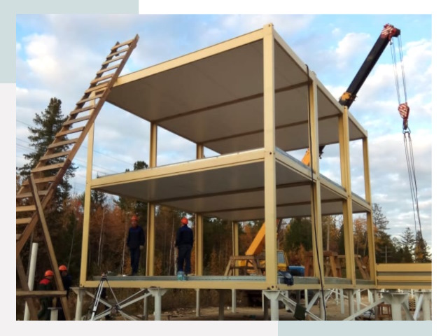 Строительство модульных здания Красноярск