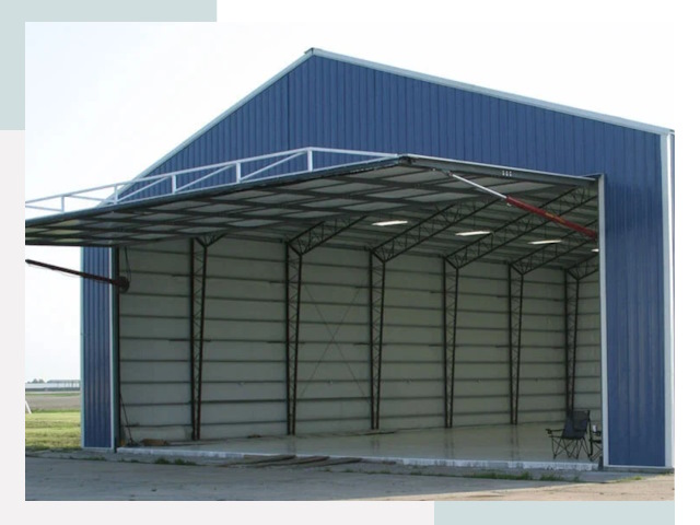 Прямо стенные ангары в Красноярске