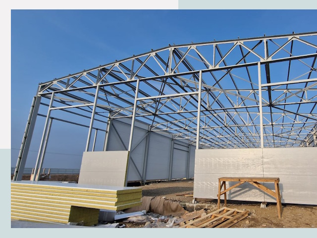 Утепленные ангары в Красноярск от 610 руб. за м²