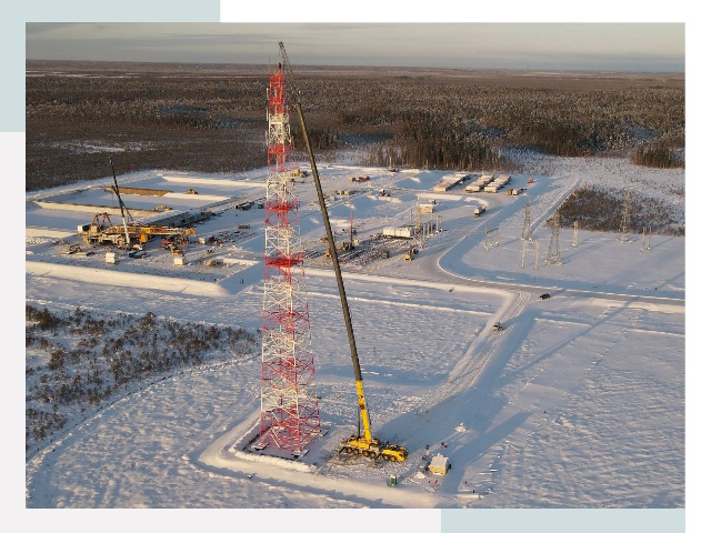 Мачты связи в Красноярске