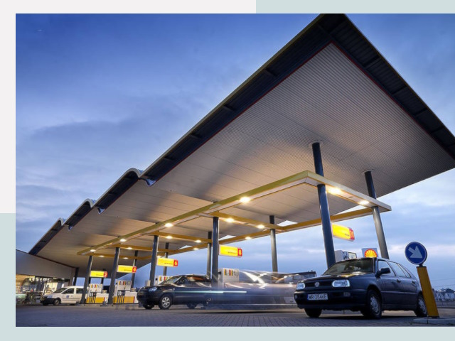 Навесы для АЗС в Красноярск от 610 руб. - Защита и комфорт