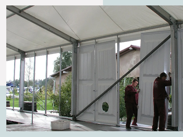 Быстро сборные шатры в Красноярск от 610 руб. за м²