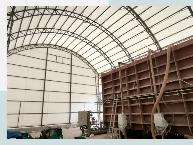 Оснащение ангаров в Красноярске от 610 руб. - Надежно и быстро