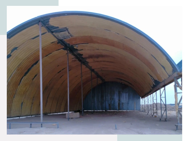 Реконструкция ангаров в Красноярске