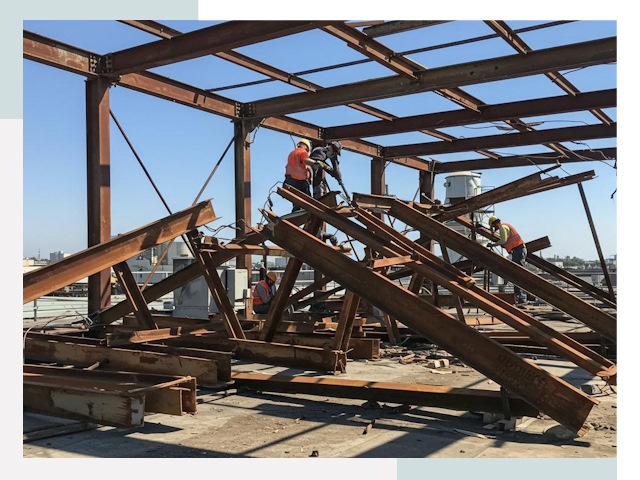 Демонтаж металлоконструкций в Красноярске от 610 руб.