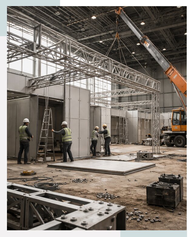 Строительство выставочных павильонов в Красноярске от 35560 р.| СтальСтрой-Крс